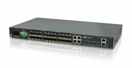 MSW-4428X -  Управляемый коммутатор L2+ Carrier Ethernet 24 × GbE/SFP + 4 × GbE/RJ-45 с 4 × 10G/SFP+